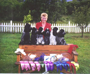 Nancy Praisweater, Breeder of Champion English Cocker Spaniels